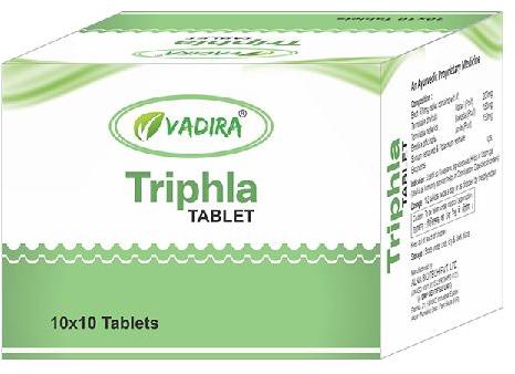 Vadira TRIPHLA TABLET, Medicine Type : Ayurvedic