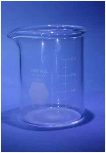 SimSil Glass Beaker, for Lab Use, Color : Transparent