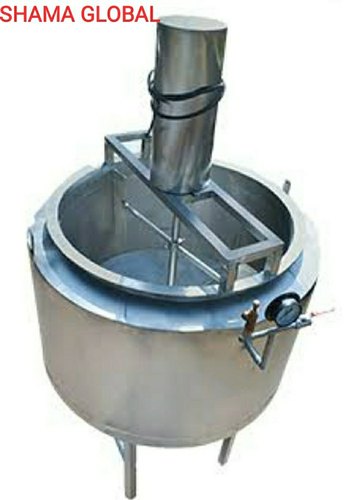 Shama Global Stainless Steel Tilting Paste Kettle, Feature : Long Life, Rust Resistance