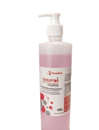 Care Now Theruptor Hand Rub Sanitizer, Packaging Size : 500 ml