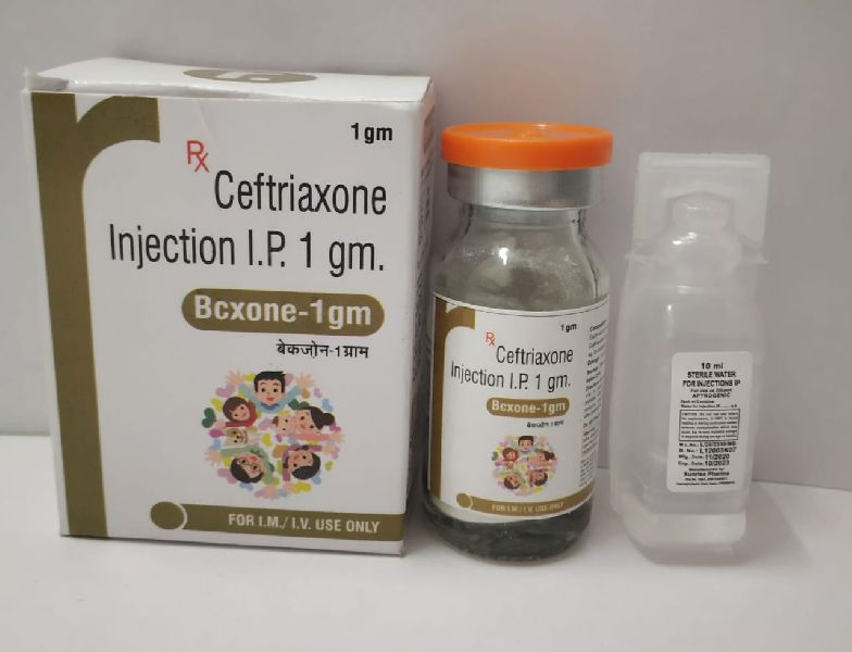Plain Ceftriaxone Injection 1GM, Certification : ISO 9001:2008 Certified