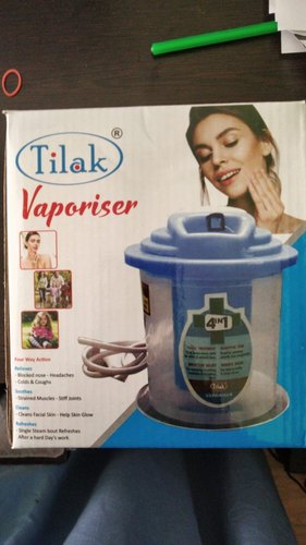 Platic Electric Tilak Steam Vaporizer, for Beauty-parlour, Personal Use, Power : 110-220V