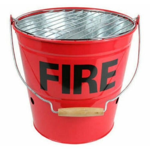 Metal Fire Sand Bucket, for Domestic, Industrial, Feature : Fine Finishing
