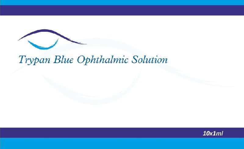 Trypan Blue Ophthalmic Solution, Purity : 99%