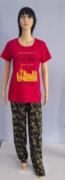 Ladies set(tshirt + pant)