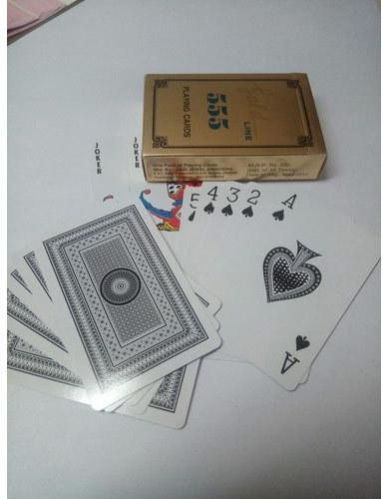 Printed Paper Gold Playing Cards, Packaging Type : Tuck Box