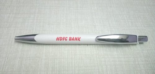 Clients brand Blue Plastic Promotional Ballpoint Pen