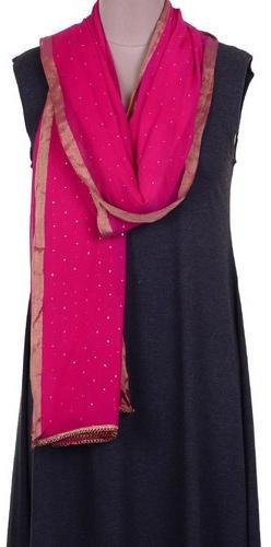 Zari Chiffon Dupatta, Occasion : Casual Wear, Festive Wear