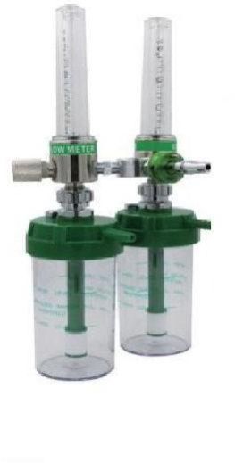 Chrome Finish Aluminum Oxygen Flow Meter, For Laboratory, Packaging Type : Carton Box