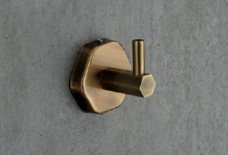 Hexagon Polished Stainless Steel Moscow Robe Hook, for Bathroom Fittings, Size : Standard