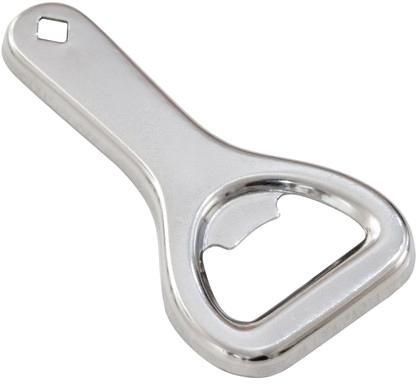 Steel Bottle Opener, Color : Silver