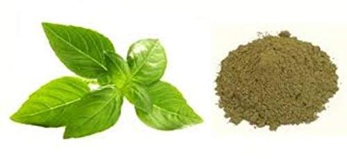 Organic Holy Basil Powder, Color : Green