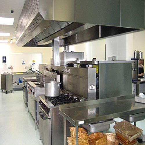 Aluminium Polished Commercial Kitchen Equipment, Variety : Cabinet, Chair, Chimey, Oven, Table, Trolley