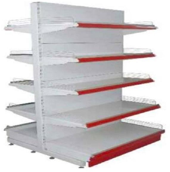Metal Double Sided Gondola Rack, for Supermarkets Use, Feature : Durable, Easy To Holding, Perfect Shape