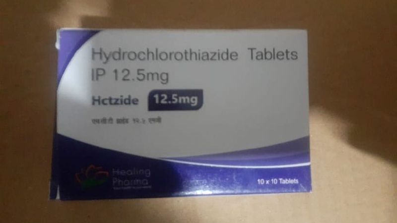 Healing Pharma Hctzide 12.5 mg Tablets, Medicine Type : Allopathic