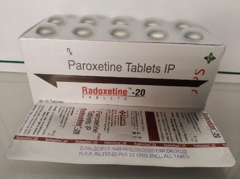 Radoxetine-20 Tablets, Medicine Type : Allopathic
