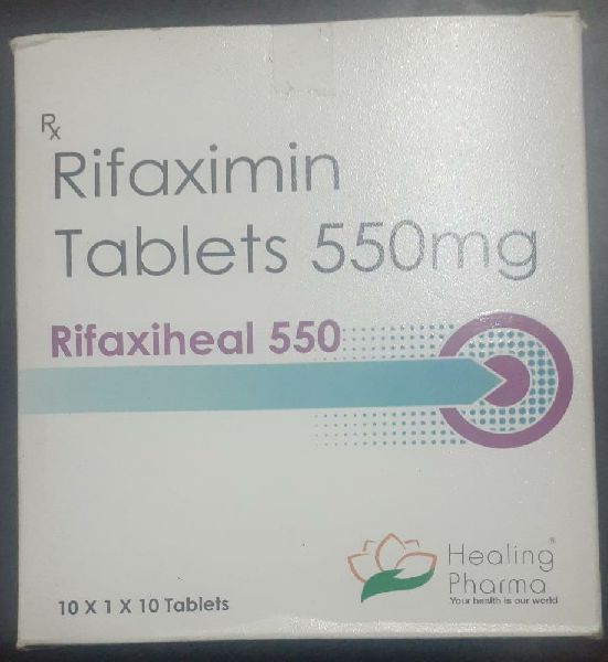 Healing Pharma Rifaxiheal 550 Tablets, Medicine Type : Allopathic