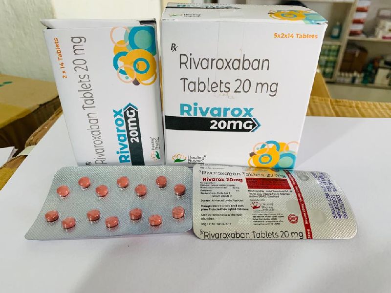 Rivarax 20 mg Tablets, Medicine Type : Allopathic