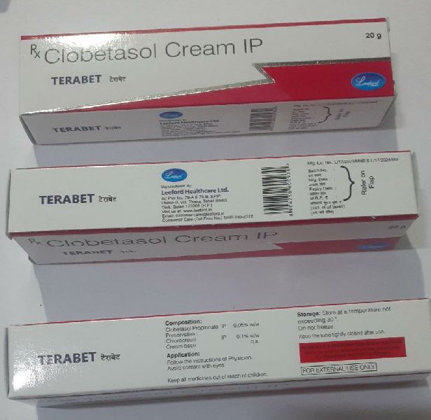 Leeford Terabet Cream, Packaging Size : 10 Gms