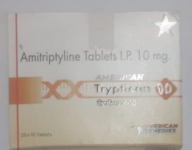 Tryptinol 10mg Tryptican 10 Tablets, for Pharmaceuticals, Shelf Life : 2 Year