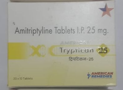 American Remedies Tryptican 25 Tablets, for Pharmaceuticals, Grade Standard : Medicine Grade