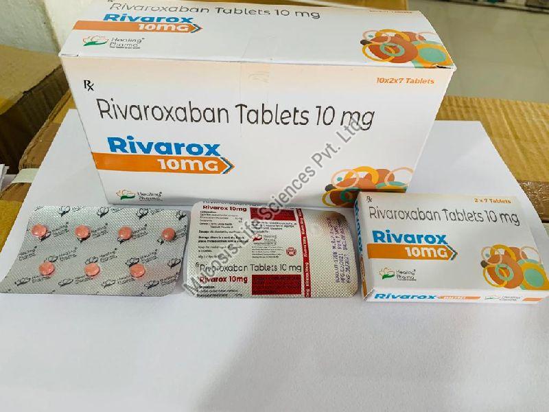 Rivarax 10 mg Tablets, Medicine Type : Allopathic