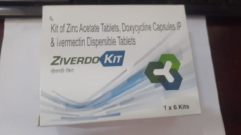 Ziverdo Kit Tablets, for Pharmaceuticals, Clinical, Hospital