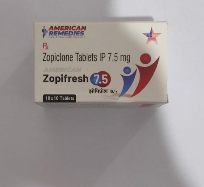 American Remedies White Zopifresh Tablets, for Pharmaceuticals, Clinical, Shelf Life : 2 Year