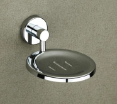 Round Series Stainless Steel Soap Dish, for Bathroom Fittings, Size : Multisize