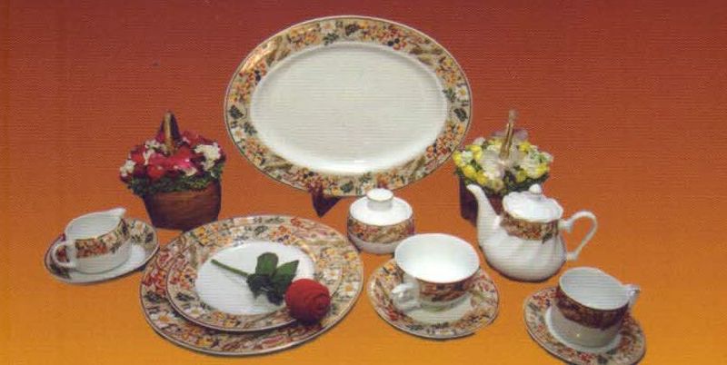Polished Plain Allure Porcelain Tea Set, Style : Modern
