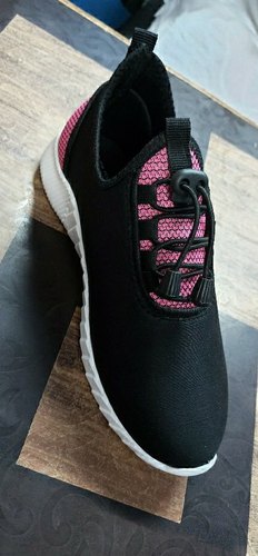 M.h footwear Printed PVC ladies sports shoes, Size : 7-11