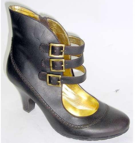 Ladies Ankle Strap Boots