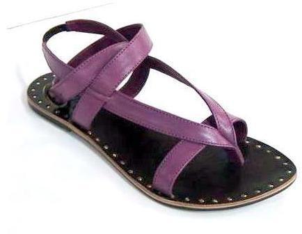 Rubber Leather Ladies Fancy Slippers, for Casual Wear, Size : 10inch, 6inch, 7inch, 8inch, 9inch