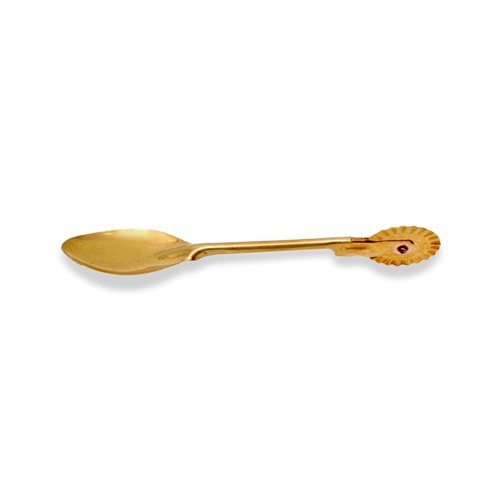 Brass Polished Spoon