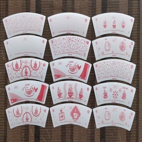 Customized Paper Cup Blanks, Style : Single Wall