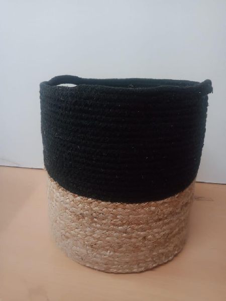Cotton Thread Basket, for Home, Hotels Etc., Shape : Round