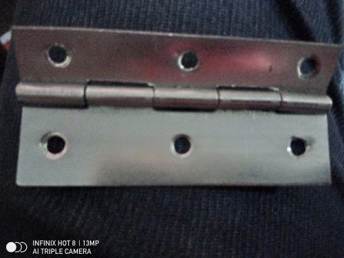Stainless Steel L Hinges, Color : Silver