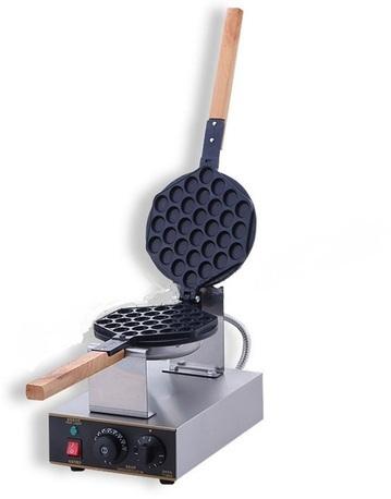  Electric Egg Waffle Maker, for Restaurant, Machine Body Material : Stainless Steel