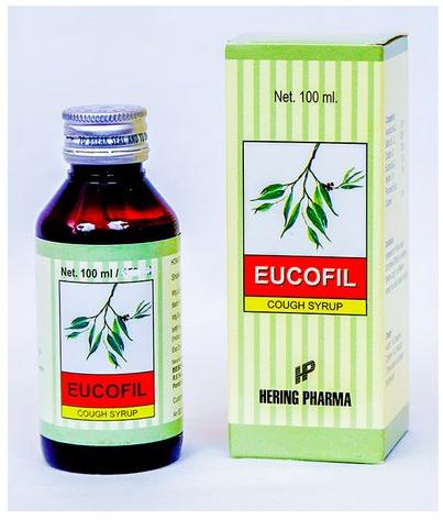Hering Pharma Eucofil Cough Syrup, Bottle Size : 60 ml