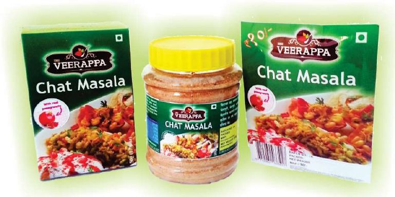 Blended Chat Masala Powder, Packaging Type : Plastic Packet, Plastic Box