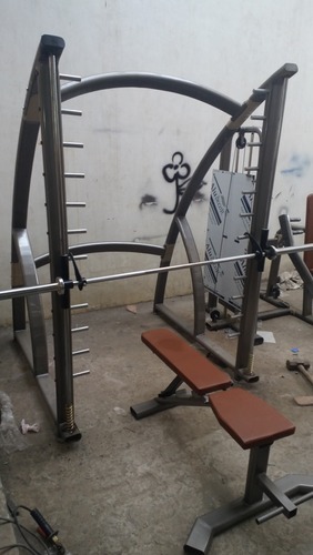 Mild Steel Adjustable Bench, Size : 1660X1194X2170 mm