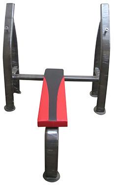Mild Steel Incline Flat Bench Press, for Gyms healthcare centres, Size : 1642X1686X1363 mm