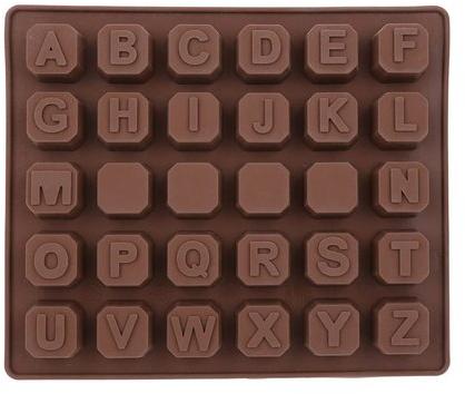 Brown Silicone Chocolate Mould