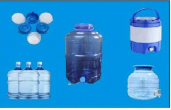 Babaji polymers Plastic water jars, Color : Transparent