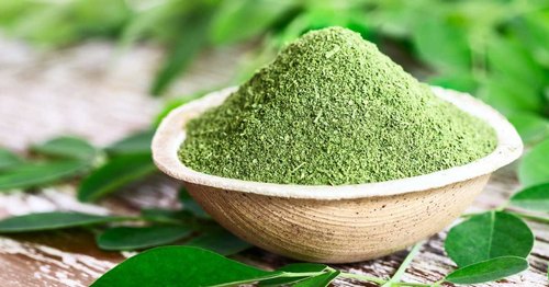 Natural Dry Moringa Powder, for Cosmetics, Dietary Supplements, Medicine, Nutrition, Feature : Perfect Composition