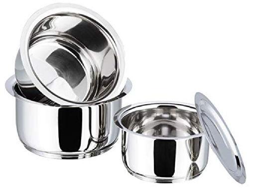 Stainless Steel Tope Set With Lid