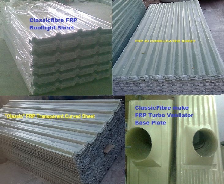 FRP SHEETS AND DOMES