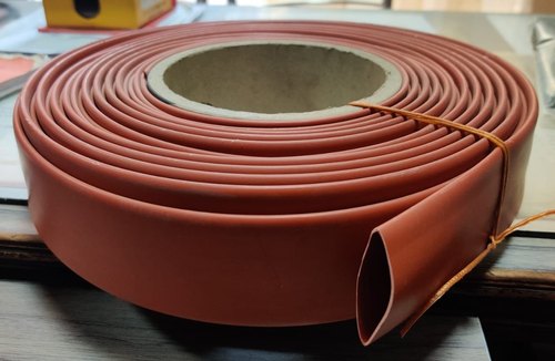 Round Rubber Busbar Heat Shrink Sleeves, for Electrical, Color : Brown
