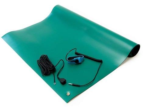 Rectangular Rubber ESD Soldering Mat Kit, Size : Standard, Style ...