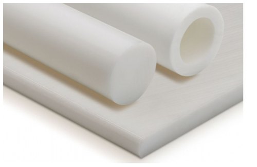 White Coated Poly Oxy Methylene POM Rods & Sheets, for Industrial, Size : Standard